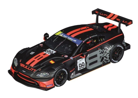 Carrera Digital 132 Aston-Martin Vintage GT3 Bullitt Racing Nr. 99